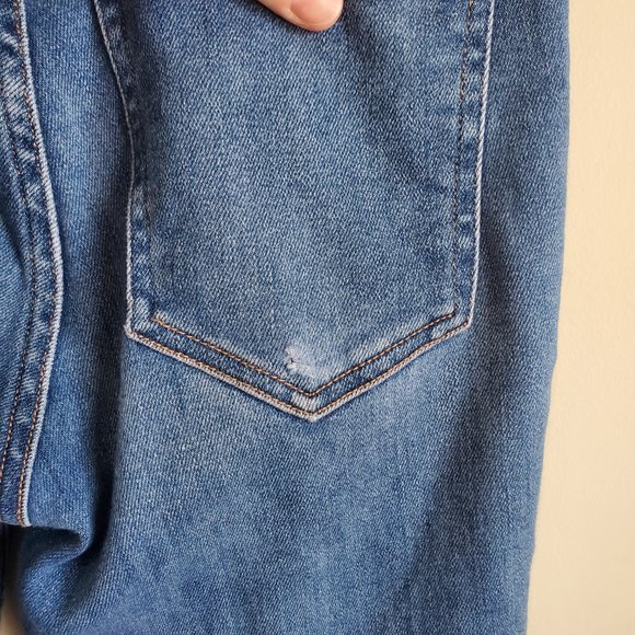 Denim Forum High Rise Jeans - Blue - Picture 8 of 16